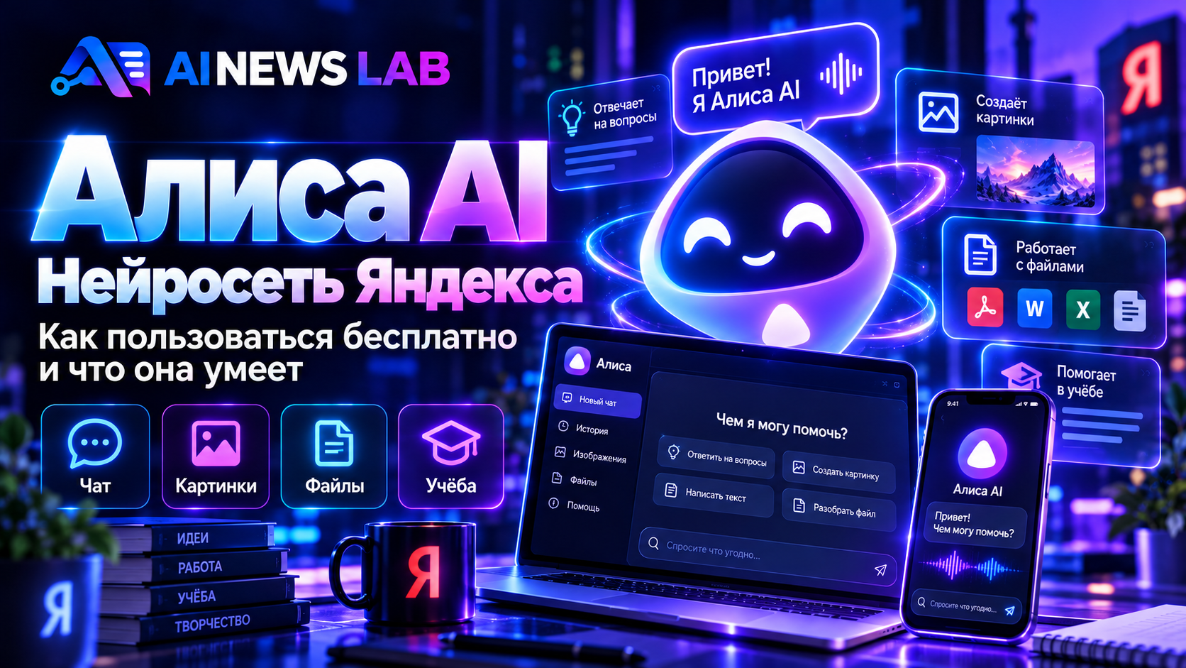 Алиса AI — нейросеть Яндекса: как пользоваться бесплатно
